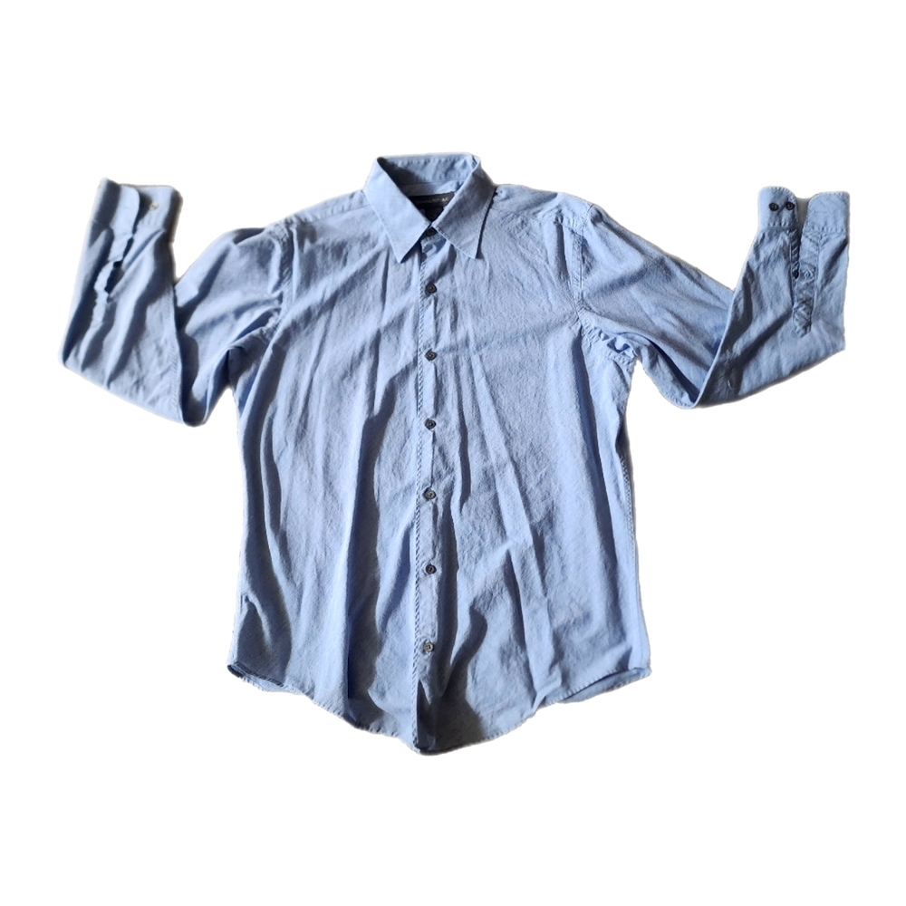 Banana Republic Men's Light Blue Button  Shirt Casual Formal Size Medium 0733